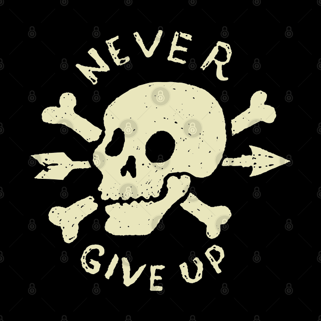 Never give up by Vectorhight