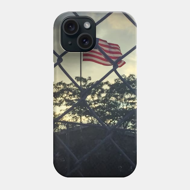 American Flag, New York City Phone Case by eleonoraingrid