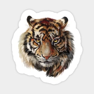 Wildlife head tiger Magnet