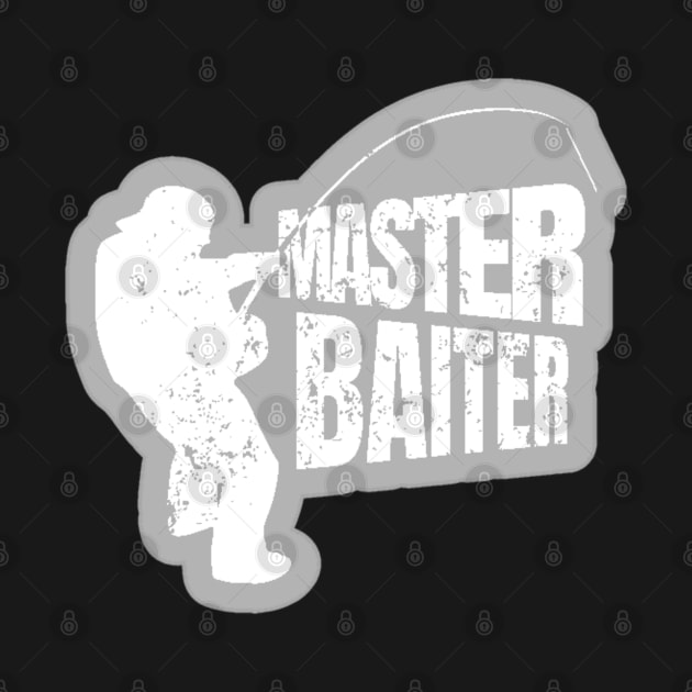 Master Baiter - Fisherman by  The best hard hat stickers 