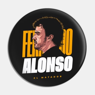 Fernando Alonso El Matador Pin