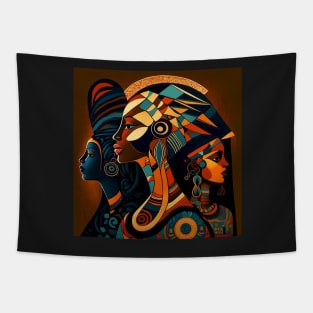 African Print Design Tapestry