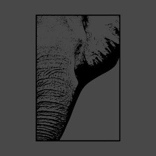 Elephant Close Up Face T-Shirt