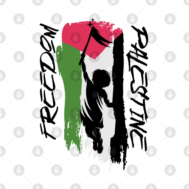 Freedom Palestine by Space Monkeys NFT