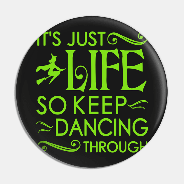 Wicked Musical. It's Just Life So Keep Dancing' Men's Tall T-Shirt