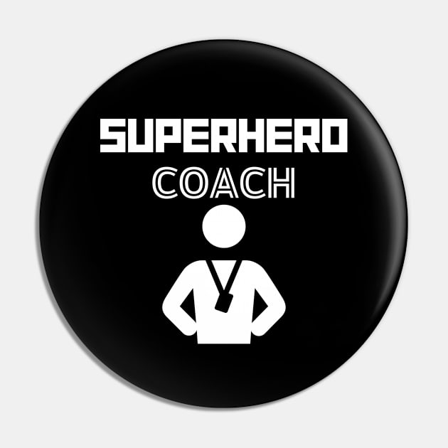 Superhero Coach Pin by MyUniqueTee