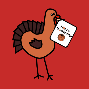 Turkey says Happy Thanksgiving T-Shirt