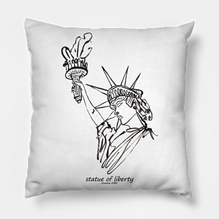 Statue of Liberty II Pillow