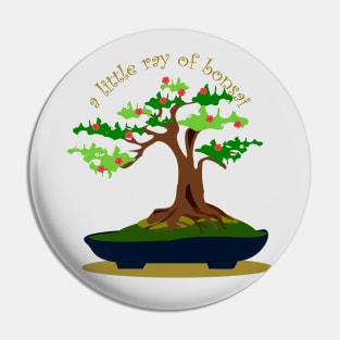 Celebrating Spring with Little Ray of Bonsai Pin