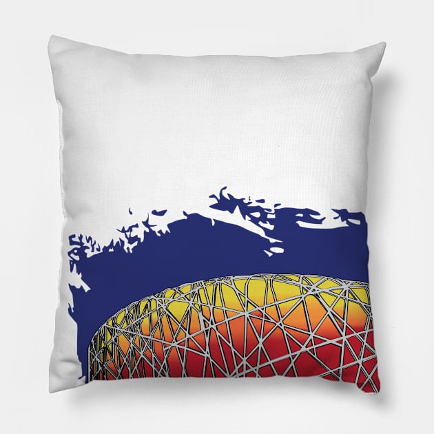 Bird's Nest Pillow by LLLUID