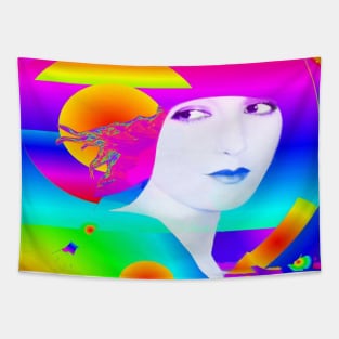 Abstract Color Dream Tapestry