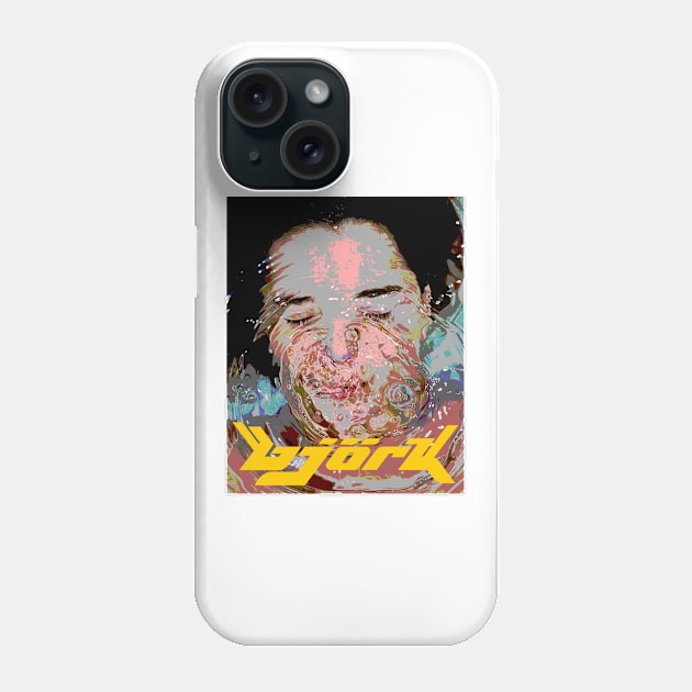 bJoRk - Tribute artwerk Phone Case by Aprilskies