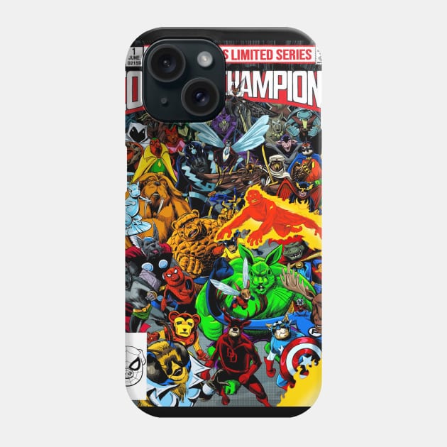 Contest of Champions Phone Case by ThirteenthFloor