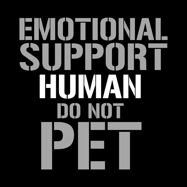 Emotional support Human do not Pet by samsamteez