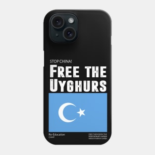 free uighurs Phone Case