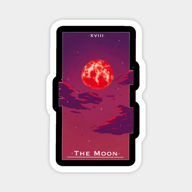 Blood Moon Magnet by KaniaAbbi