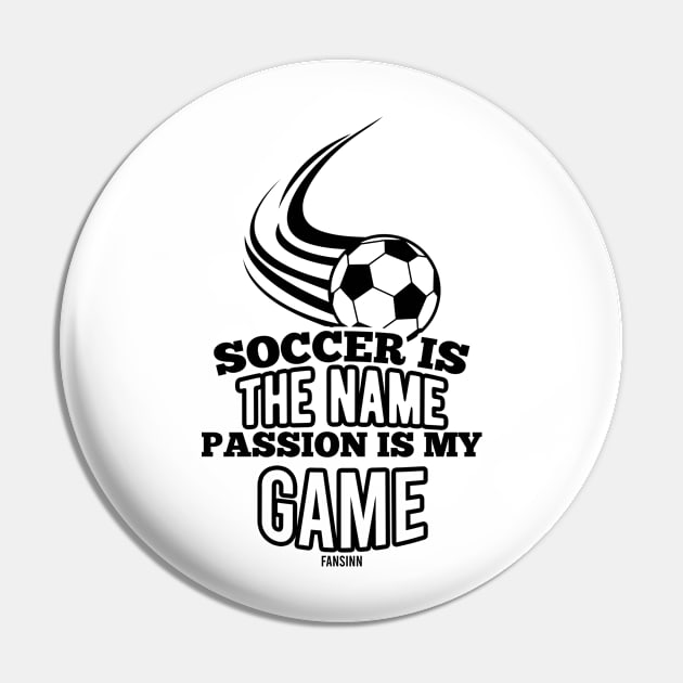 Soccer Pin by fansinn