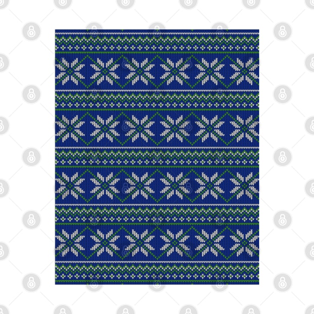 Fair Isle Knitting Pattern by Designoholic