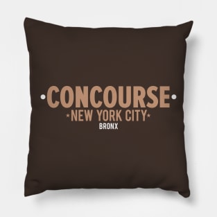 Concourse Bronx Emblem - NY Apparel Pillow