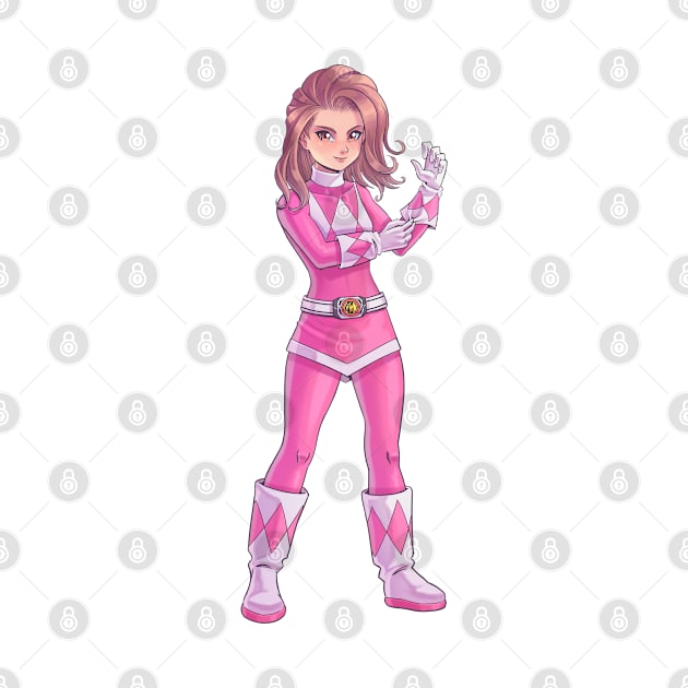 Pink Ranger by MauroAlbatros