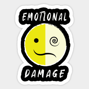 Emotional Damage Meme Die Cut Sticker