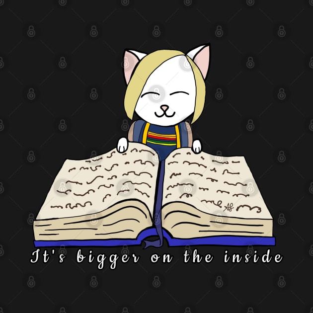 It's Bigger on the Inside - 13th Cat-octor by AlissaJoyLeeArt 