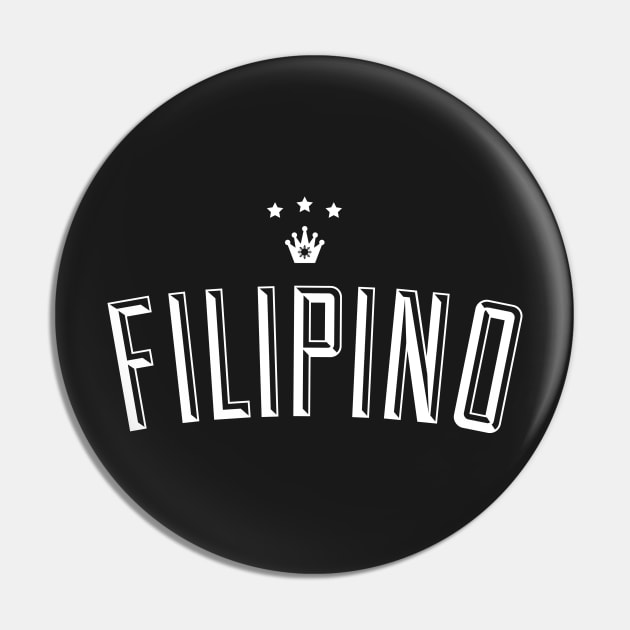 Filipino King Crown by AiReal Apparel Pin by airealapparel