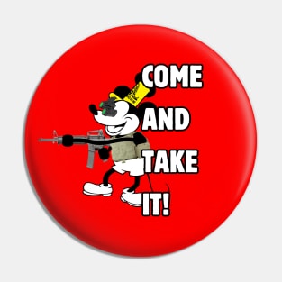 Based Willie: Come and Take It! Pin