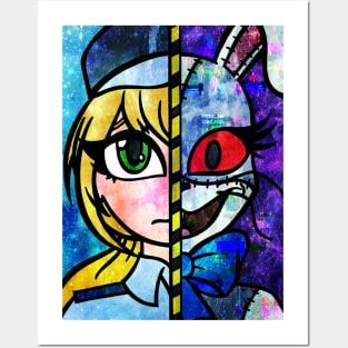 FNAF Glitchtrap 5x7inArt Print