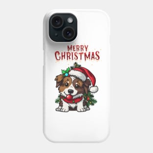 Merry Christmas Pup ❤️ 🐶 Phone Case