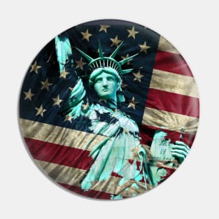 Statue of Liberty breakthrough Pin