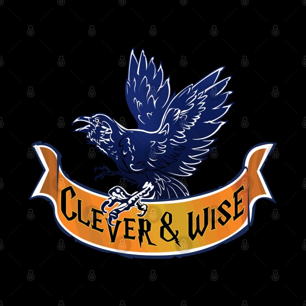 Raven Clever and Wise by Brash Ideas