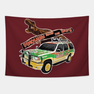 Ford Explorer XLT Jurassic Park Tapestry