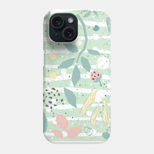 Abstract Plants Phone Case