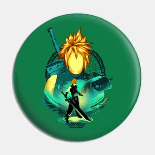 Midgar Mercenary Pin