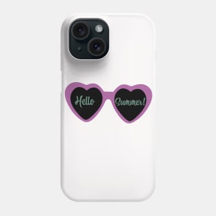 Hello summer bienvenido el verano Phone Case