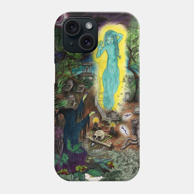 She Awoke As From A Dream Phone Case by Scott Ferry