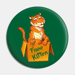 Free Kitten Pin