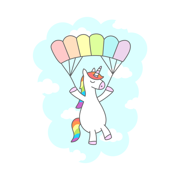 Unicorn Glide by sombrasblancas