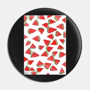 Watercolour watermelon Pin