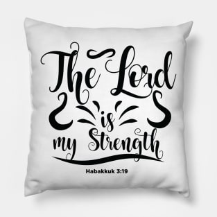 Habakkuk 3:19 Pillow