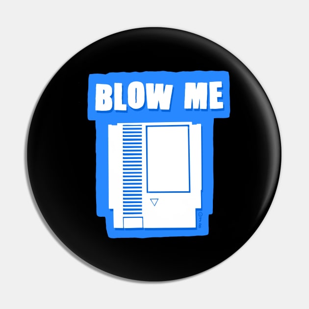 Blow ME! 16 Bit retro game Pin by Sketchy