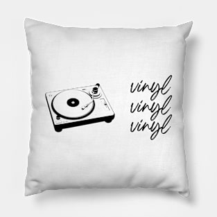 Vinyl Vinyl Vinyl Pillow