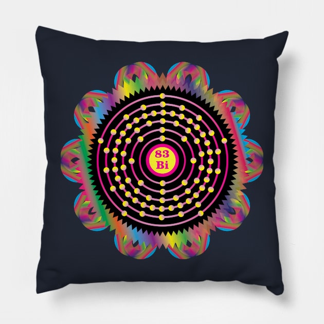 Bismuth Ornament Pillow by Storistir