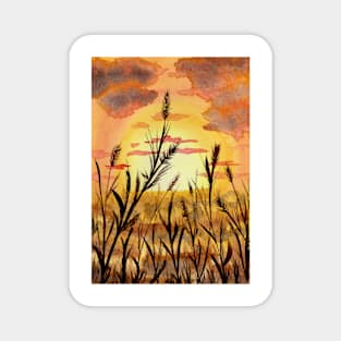 Autumn Wheat Magnet