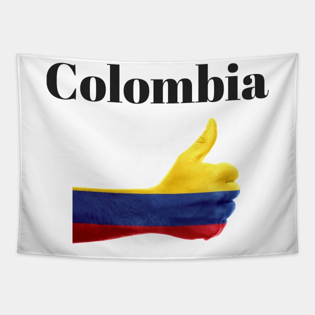 Colombia up Tapestry by dmangelo