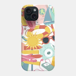 Summer Vacation Beach Trip Print Phone Case