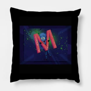 M for mastermind Pillow