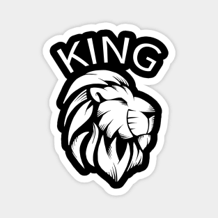 King lion shirt Magnet