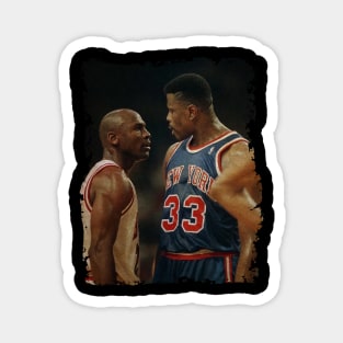 Michael Jordan vs Patrick Ewing, 1992 Magnet